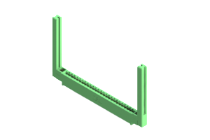 337-025-559-658 - EDAC Card Edge Connector